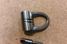 قفل کوچک فولادی